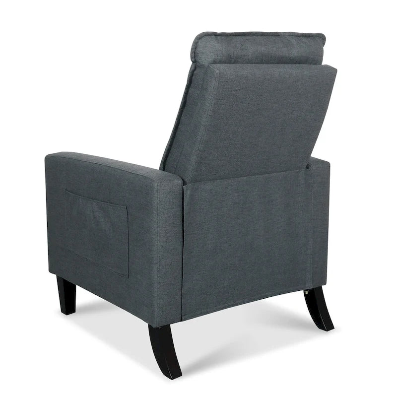 Adjustable Recliner Sofa with Cup Holder and Convenient Storage