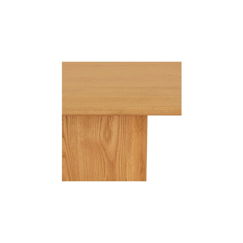 Rectangular Coffee Table With Round Corners - 55W x36D x17H