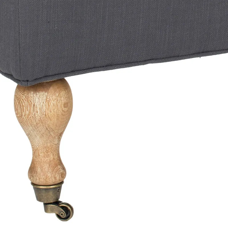 Pillowtop Grey/ Sage Bench - 0 - 52 W x 21 D x 19 H - 52Wx21Dx19H