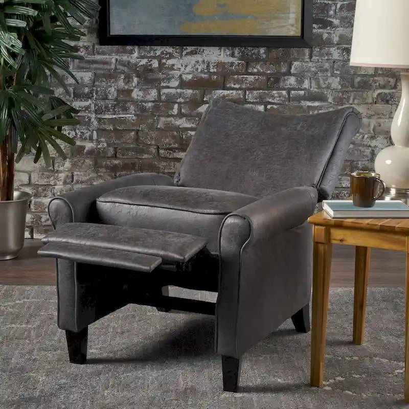 Traditional Microfiber Recliner