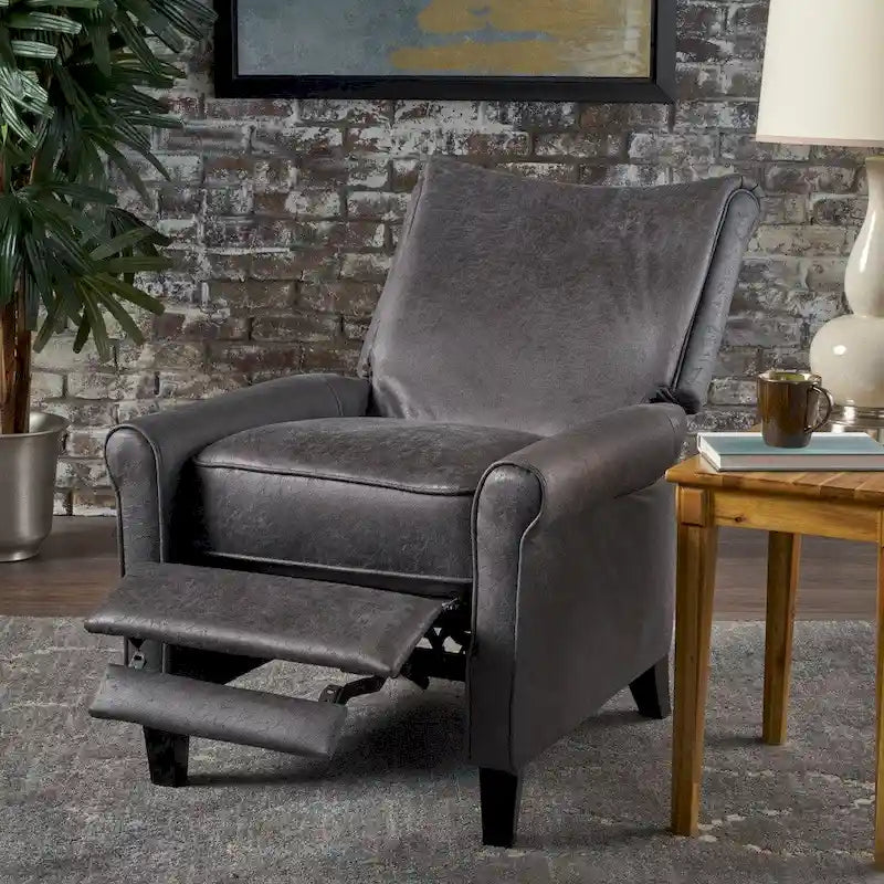 Traditional Microfiber Recliner