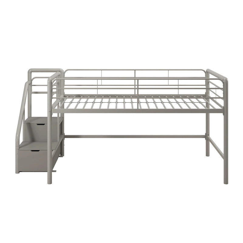 Junior Twin Loft bed with Storage Steps