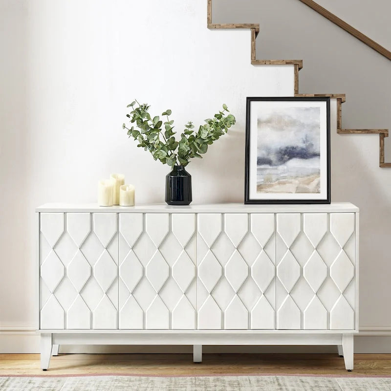 Modern Storage Sideboard Storage with Adjustable Shelves