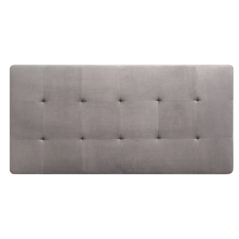 Oversized Velvet Ottoman