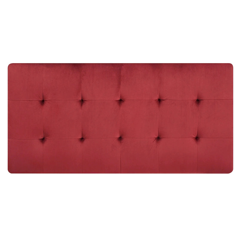 Oversized Velvet Ottoman